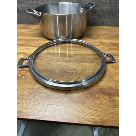 CALPHALON Premier Space Saving 3 Layer Stainless Steel 6 Qt Stockpot - Picture 4 of 9